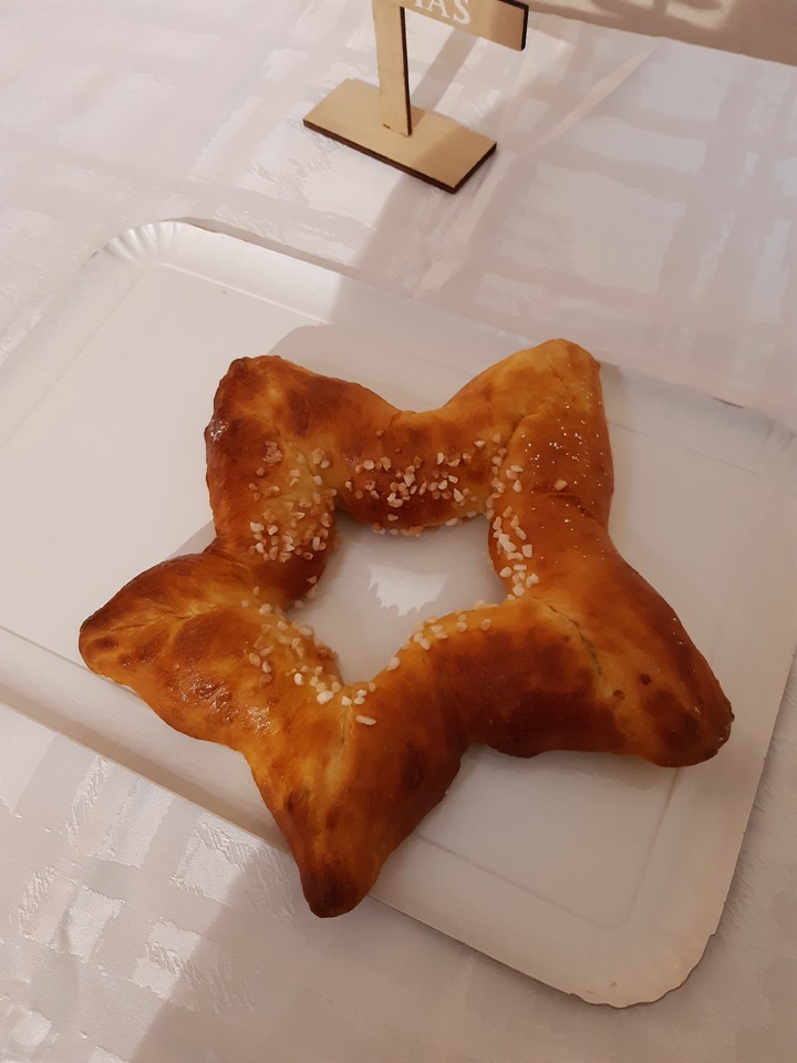 étoile brioche